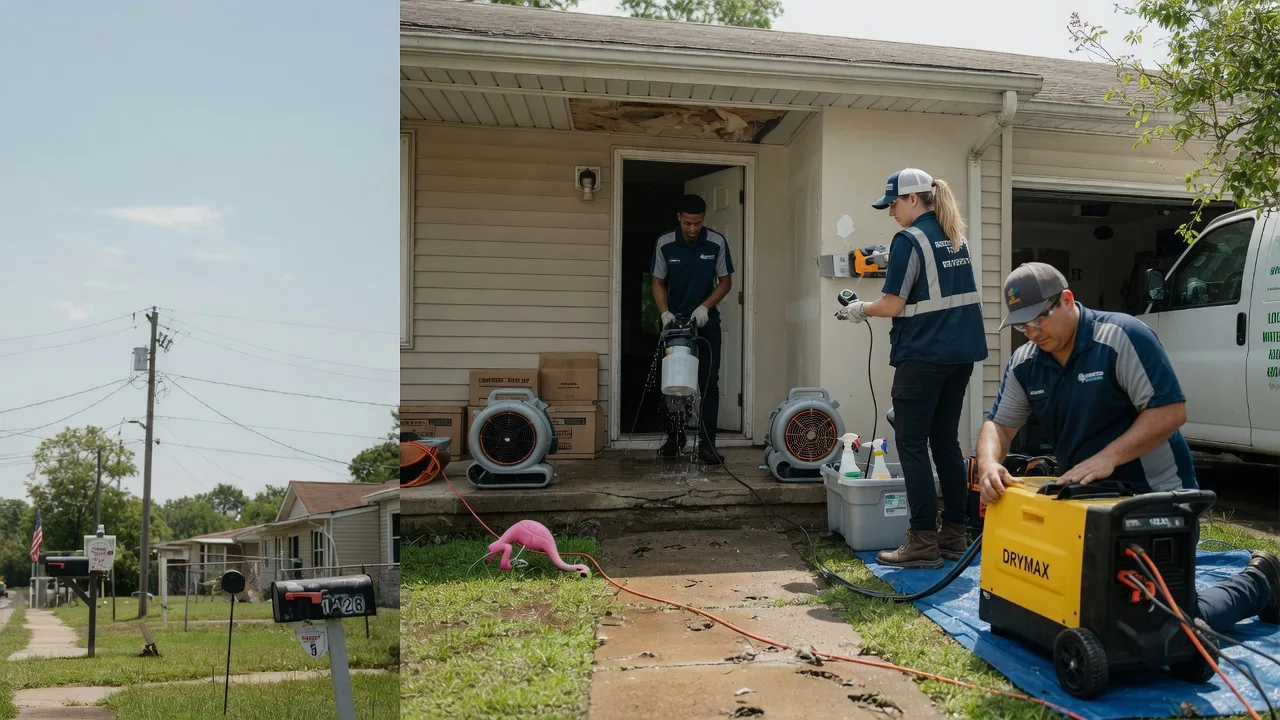Storm Damage Water Removal in Calumet, OK near me